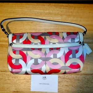 Coach Kristen Print Large Flap Wallet F49004